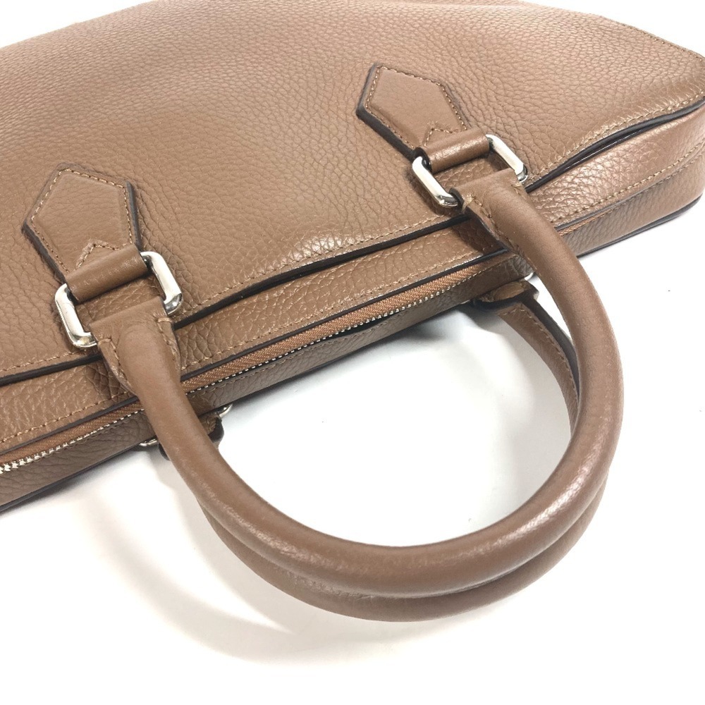 LOUIS VUITTON Authentic Brown Leather Tote Bag - Picture 8 of 15